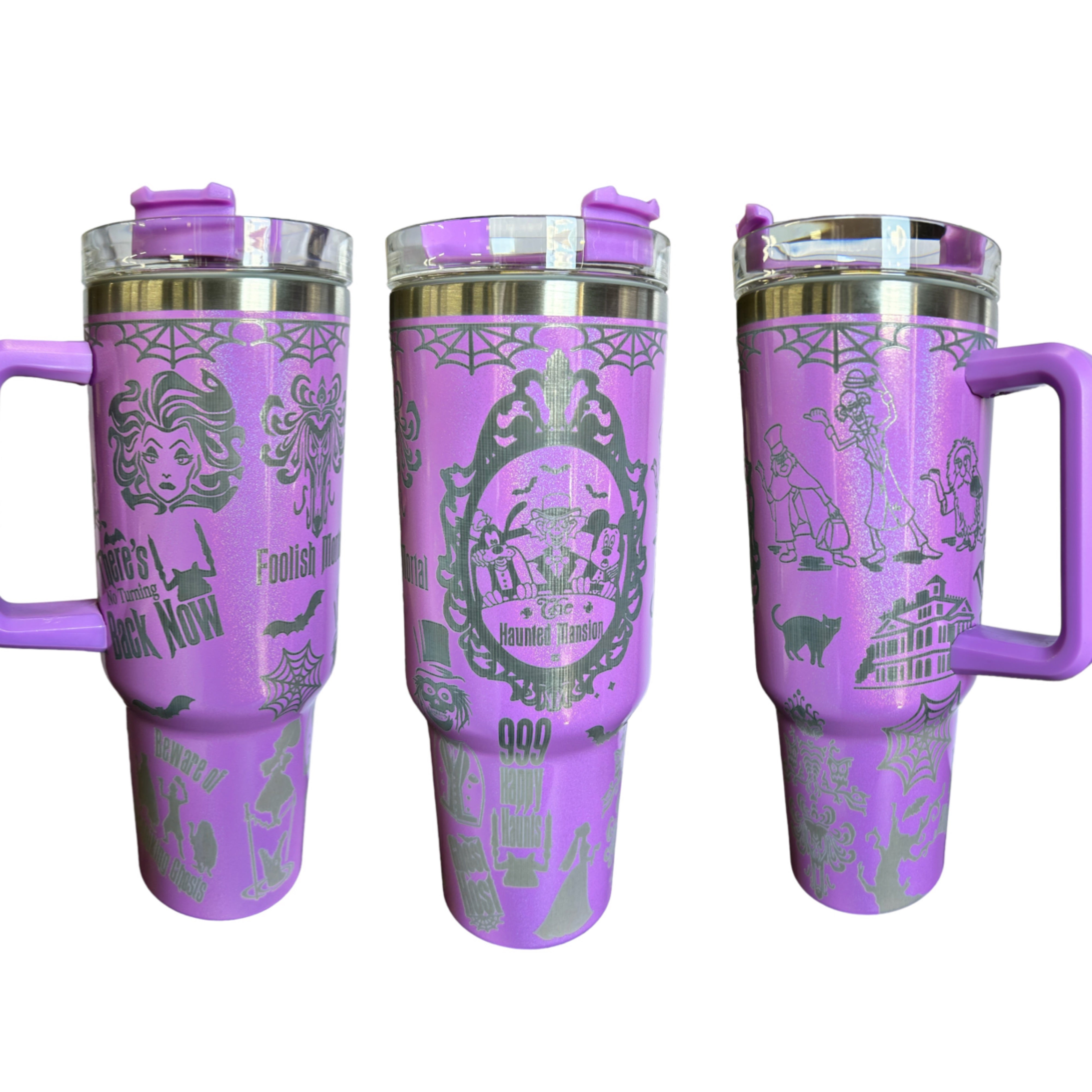 Limited Edition The Haunted Mansion Laser Engraved 40oz tumbler
