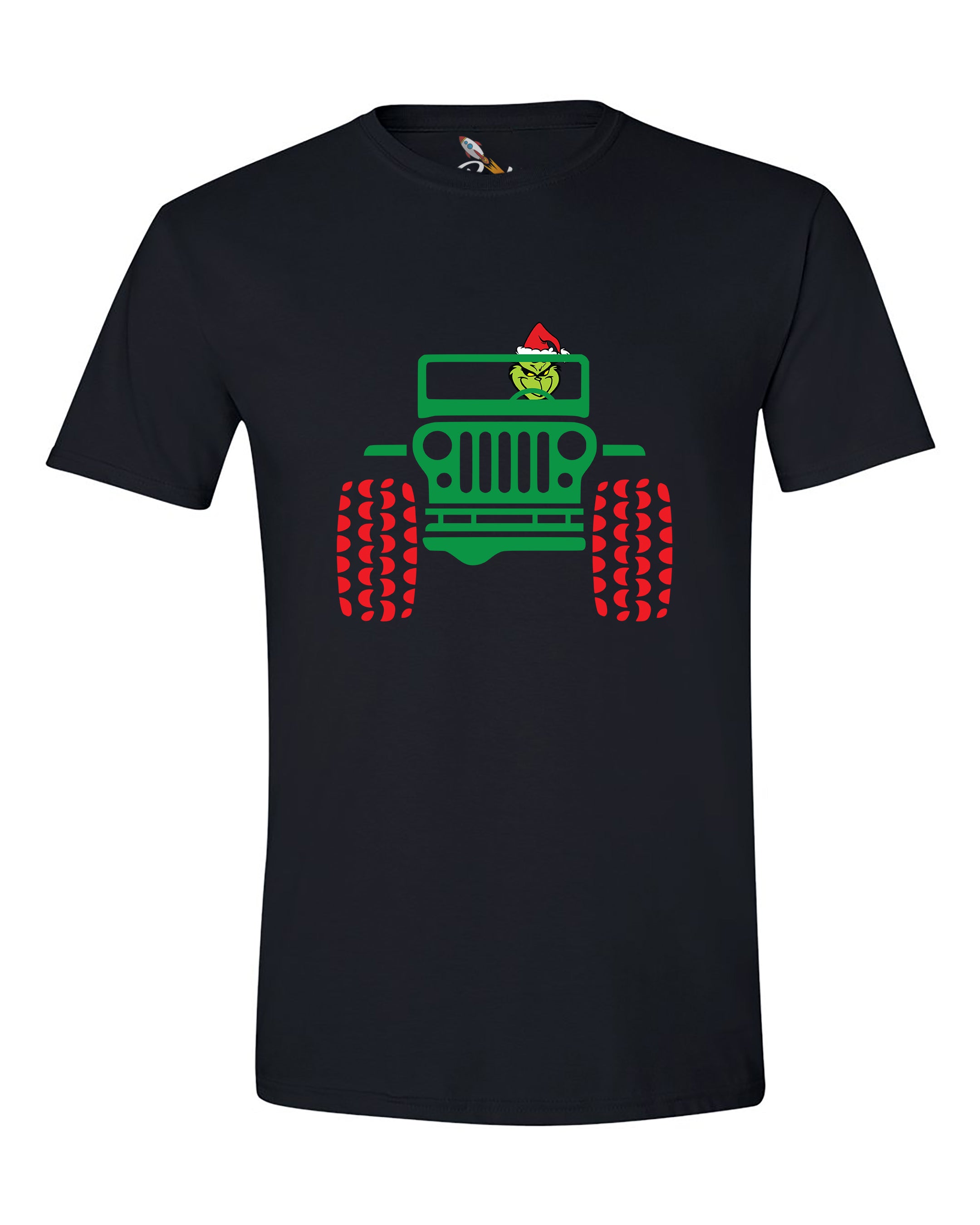 The Grinch In The Jeep Tee