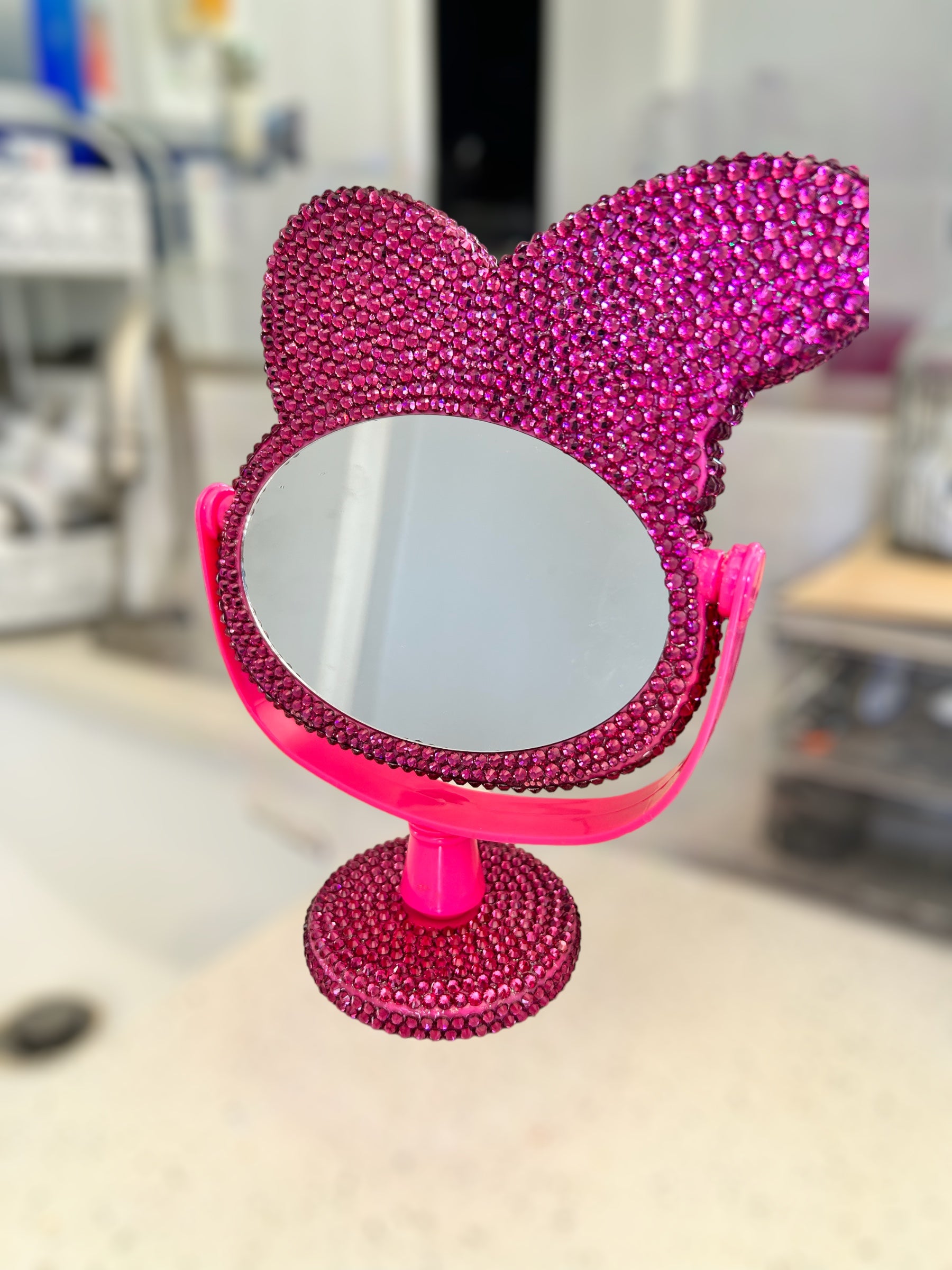 My Melody Stand-up Rotating Cosmetic Vanity Makeup Mirror