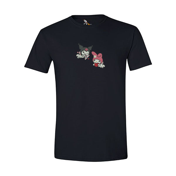 My Melody and Kuromi Embroidered Tee
