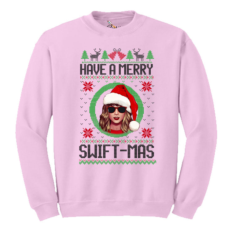 Have A Merry Swift-mas Sweatshirt. Taylor Swift Sweater Fan Gifs