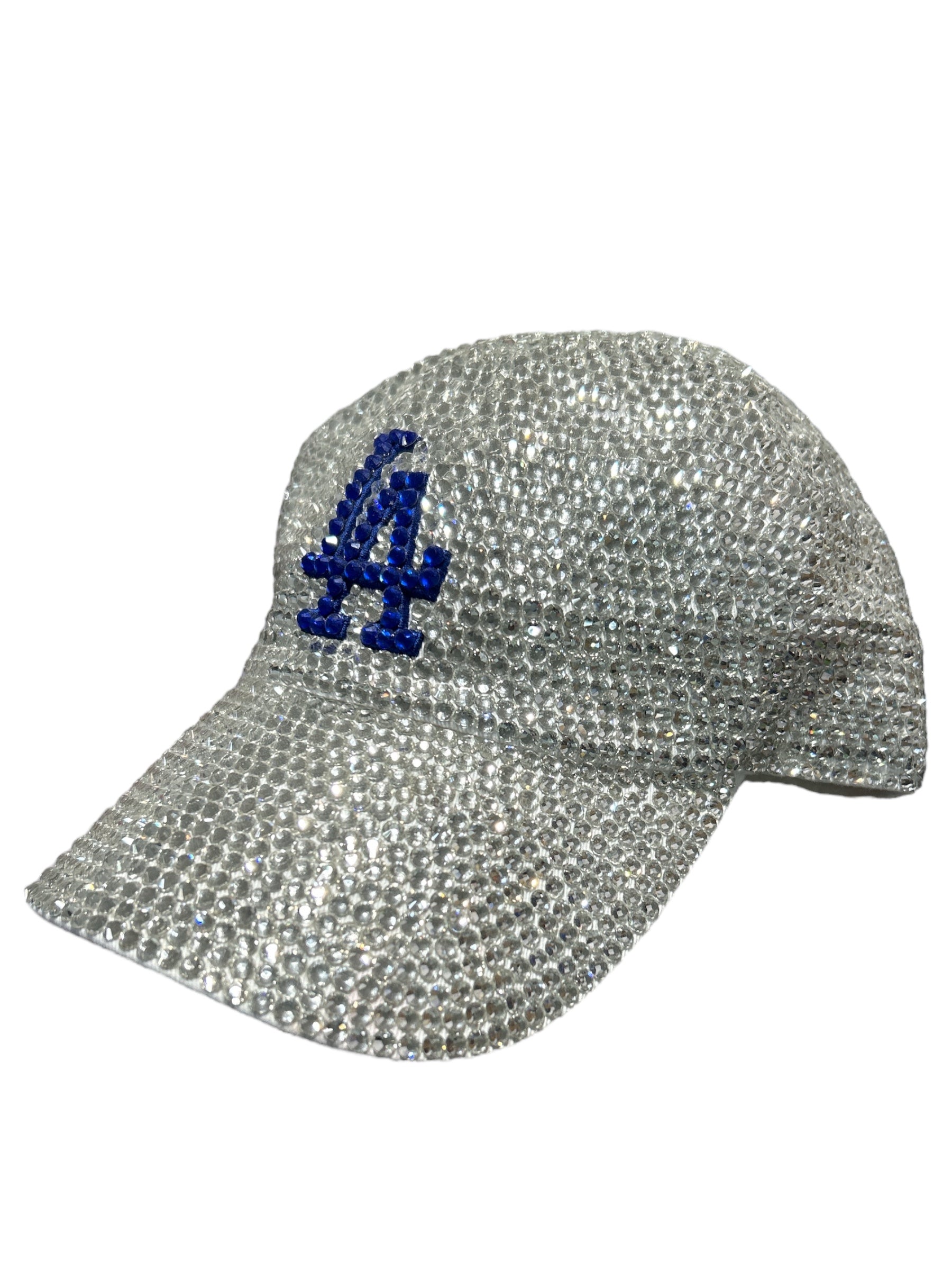 Fully Bedazzled LA Dodgers Baseball Hat