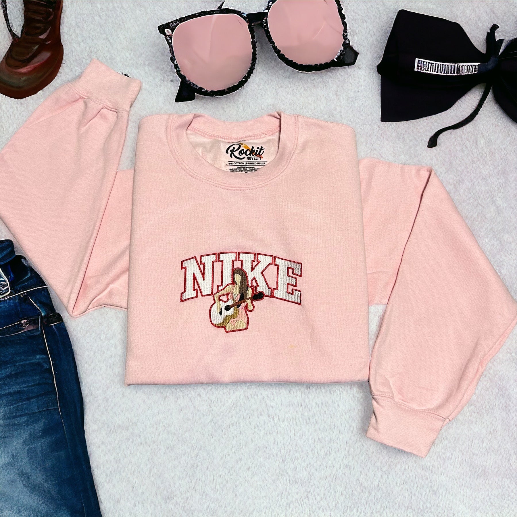 Taylor Nike Embroidered Crewneck