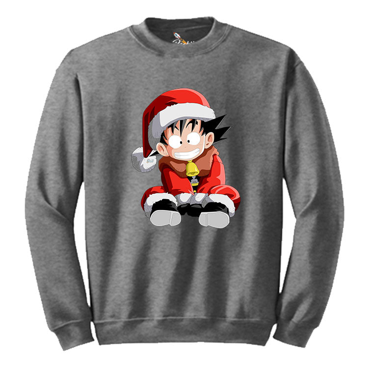 Kid Christmas Goku Sweatshirt