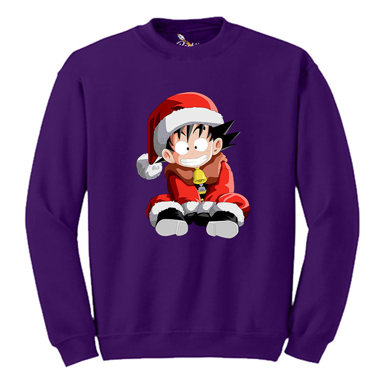 Kid Christmas Goku Sweatshirt