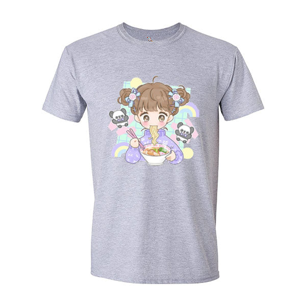 Kawaii Girl Eating Ramen Tee