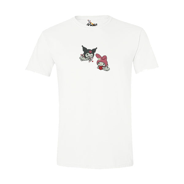 My Melody and Kuromi Embroidered Tee