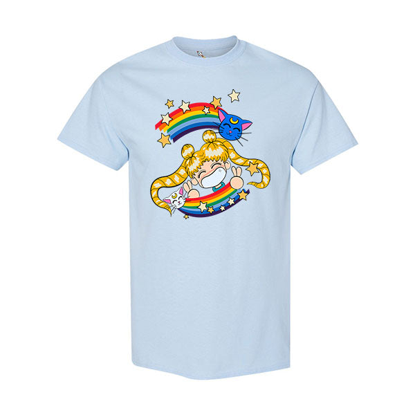 Sailor Moon Rainbow Graphic Tee