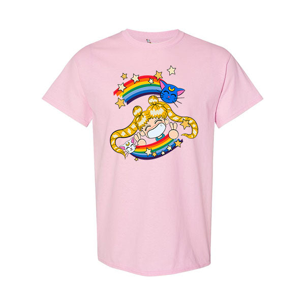 Sailor Moon Rainbow Graphic Tee